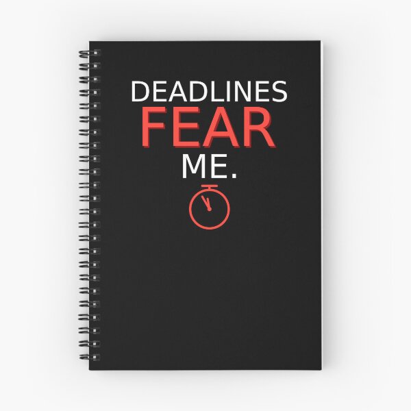 Item preview, Deadlines Fear Me | Office Humor | Corporate Motivation designed and sold by Corpoheroes.