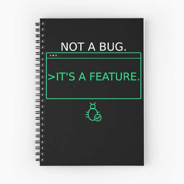 Item preview, Not A Bug It's A Feature Programmer Terminal designed and sold by Corpoheroes.