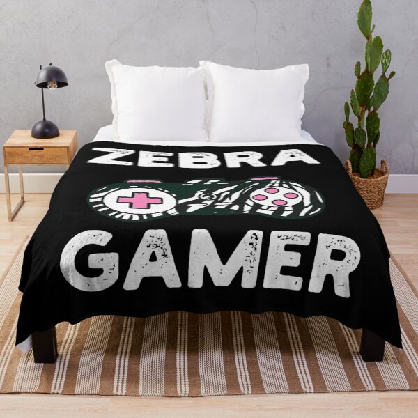 Item preview, Zebra Gamer Africa Gaming Game Animal designed and sold by MySweatees.