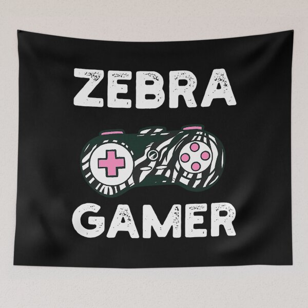 Item preview, Zebra Gamer Africa Gaming Game Animal designed and sold by MySweatees.