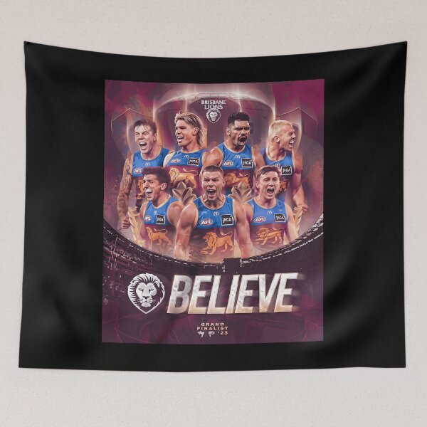 Item preview, Brisbane Lions - Believe - 2026 Grand Finalist designed and sold by ismaelgeme.