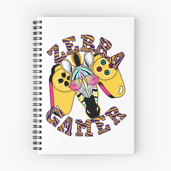 Item preview, Zebra Gamer - Retro Style Design Game Controller designed and sold by MySweatees.