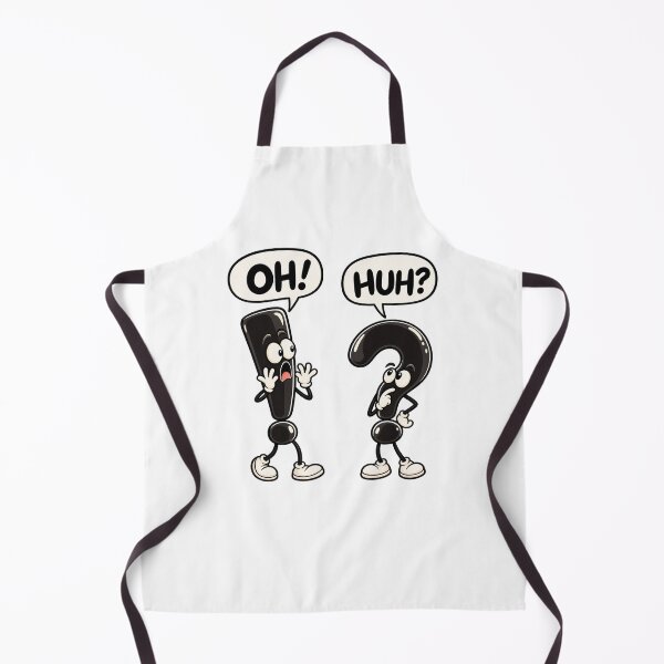 Item preview, Funny Punctuation Characters Oh Huh designed and sold by RetroPop23.