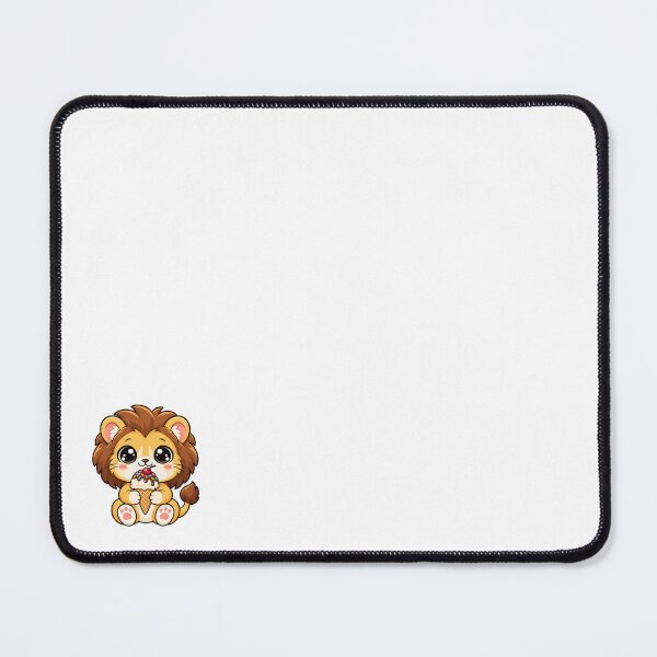 Item preview, Cute Kawaii Lion With Ice Cream designed and sold by Eternalski.