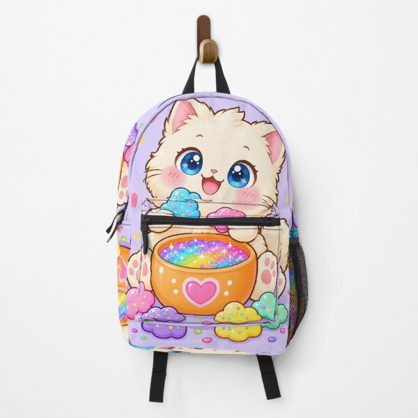 Item preview, Rainbow Cookie Kawaii Kitten designed and sold by Pure Craft.