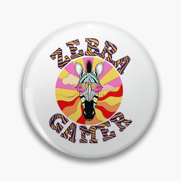 Item preview, Zebra Gamer - Diseño de estilo retro con gafas de sol geniales designed and sold by MySweatees.