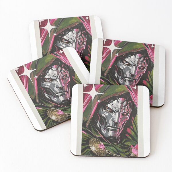 Item preview, Metallic Mask and Emerald Authority – Hooded Villain Portrait designed and sold by WATEKE.