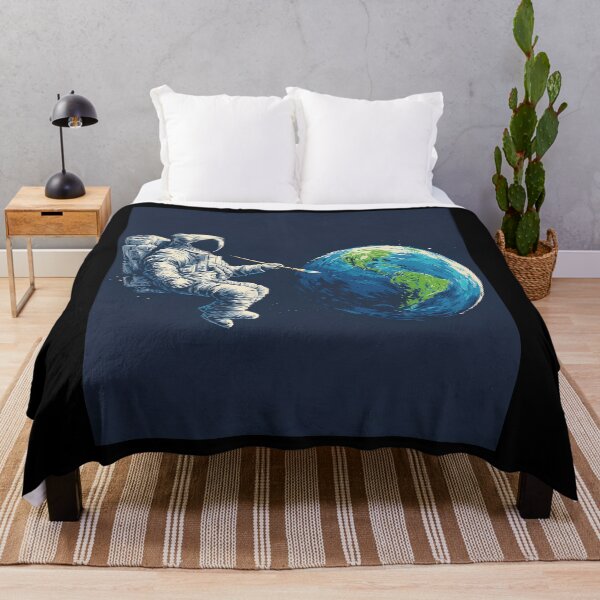 Item preview, Space Painting Earth – Astronaut Creating Cosmic Art designed and sold by D-Oles-Mercher.