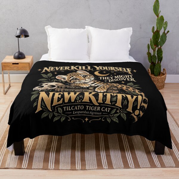 Item preview, Never Kill Yourself They Might Discover New Kitty designed and sold by ismaelgeme.