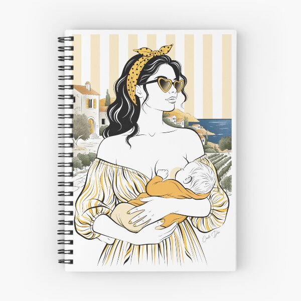 Item preview, Mediterranean Breastfeeding designed and sold by CecileDhvArt.