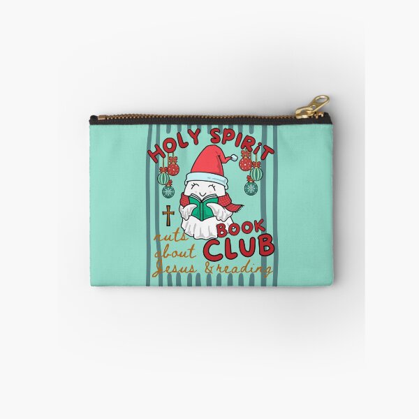 Item preview, Holy Spirit Book Club Nuts About Jesus and Books Love Christmas Cute Ghost Reading Bookish designed and sold by Forevermore.