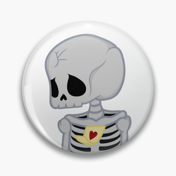 Item preview, Heart Post-it skeleton designed and sold by Ninjakittyjinx.