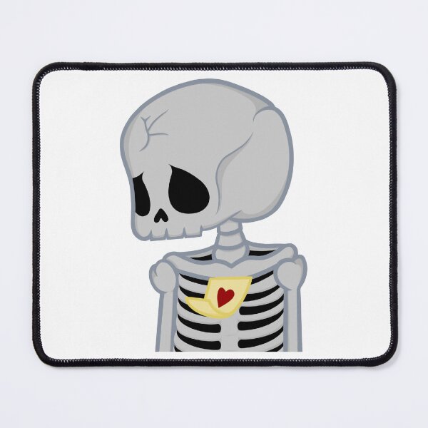 Item preview, Heart Post-it skeleton designed and sold by Ninjakittyjinx.