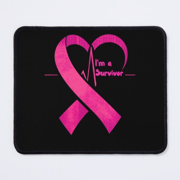 Item preview, Heartbeat Survivor Pink Ribbon Heart designed and sold by alvablakefg.