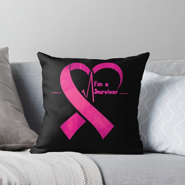 Item preview, Heartbeat Survivor Pink Ribbon Heart designed and sold by alvablakefg.