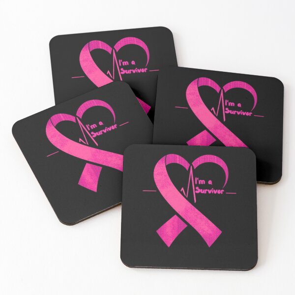 Item preview, Heartbeat Survivor Pink Ribbon Heart designed and sold by alvablakefg.