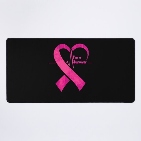 Item preview, Heartbeat Survivor Pink Ribbon Heart designed and sold by alvablakefg.
