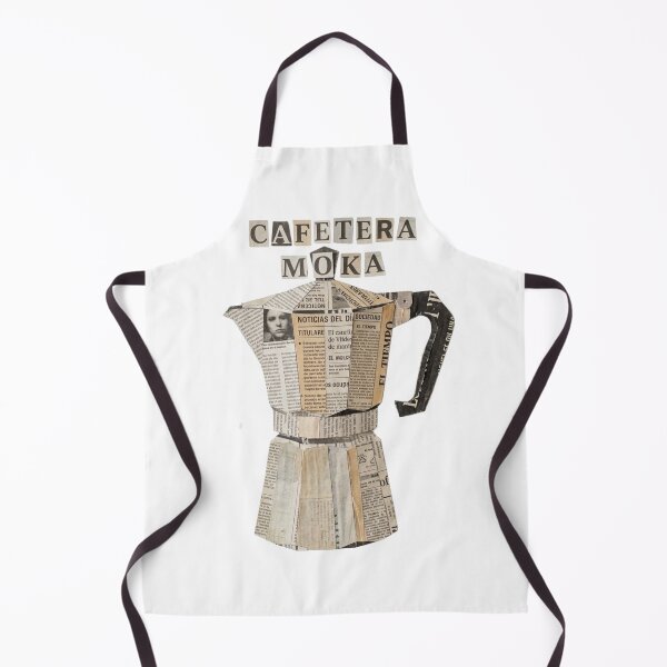 Item preview, Italian Moka Pot, Newspaper Style designed and sold by Cafetera Moka Italiana.