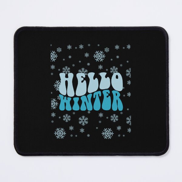Item preview, Hello Winter – Cute Retro Snowflake Winter Design designed and sold by RICENO.