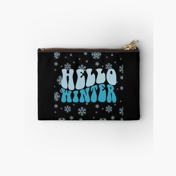 Item preview, Hello Winter – Cute Retro Snowflake Winter Design designed and sold by RICENO.