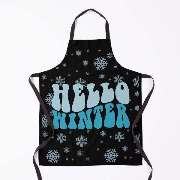 Artikelvorschau, Hallo Winter – Niedliches Retro-Schneeflocken-Winterdesign entworfen und verkauft von RICENO.