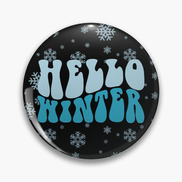 Item preview, Hello Winter – Cute Retro Snowflake Winter Design designed and sold by RICENO.