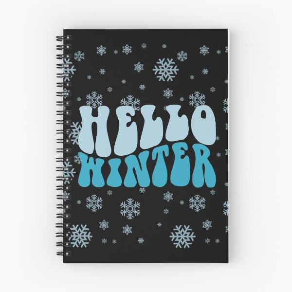 Item preview, Hello Winter – Cute Retro Snowflake Winter Design designed and sold by RICENO.
