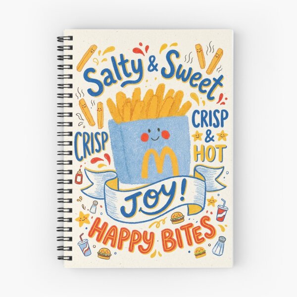 Item preview, Unhappy Meals: Fries Cry over Spilled Cola while the Burger Just Watches. designed and sold by Print Fiction.