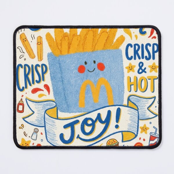 Item preview, Unhappy Meals: Fries Cry over Spilled Cola while the Burger Just Watches. designed and sold by Print Fiction.