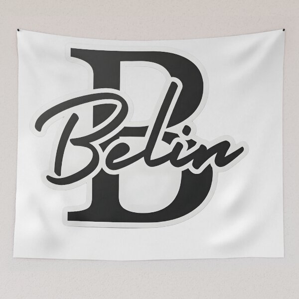 Item preview, Belin Italian Slang Monogram Typography Design designed and sold by ManuMax93.