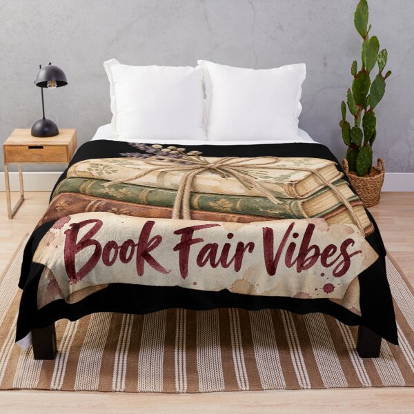 Item preview, Book Fair Vibes Vintage Watercolor Books designed and sold by Ela-graphicwiz.