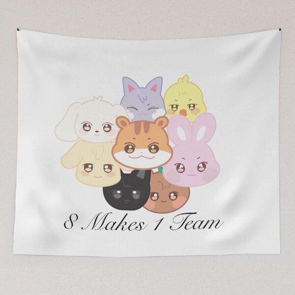 Item preview, Aniteez 8 Makes 1 Team designed and sold by jessi2301.