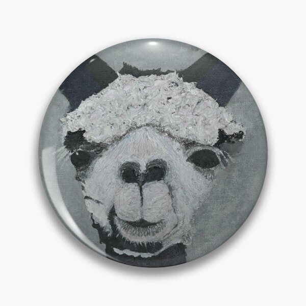 Item preview, Faye, The Llama Portrait designed and sold by ArtbyTrudy.