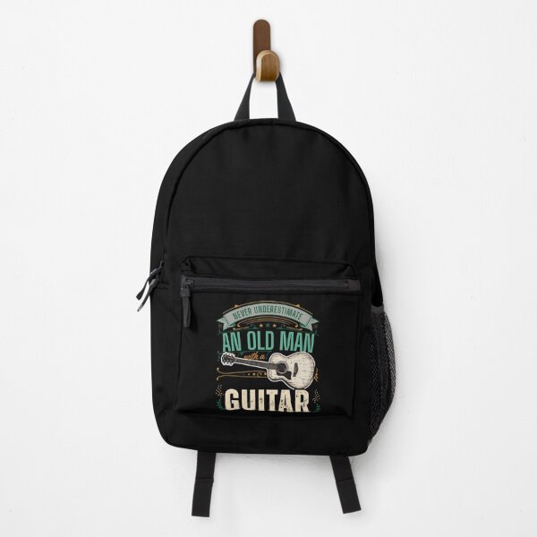 Item preview, Never Underestimate An Old Man With A Guitar Retro Vintage Gifts designed and sold by LeSoniPapaPrint.
