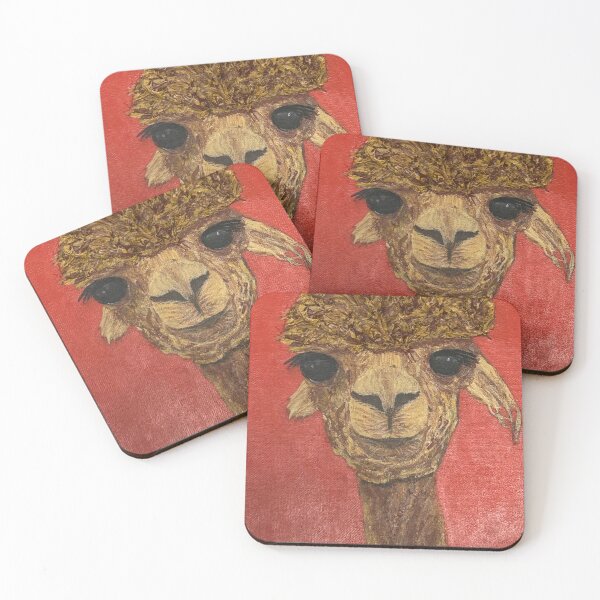 Item preview, Birdy, The Llama Portrait designed and sold by ArtbyTrudy.