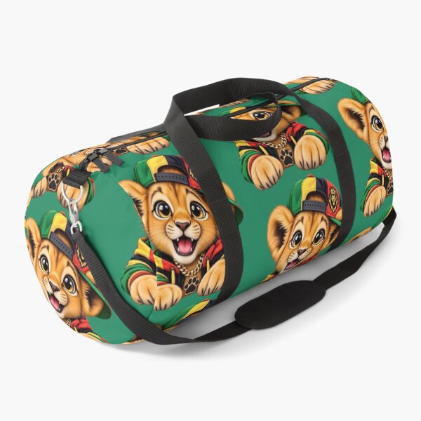 Item preview, Rasta Lion Cub Streetwear Vibe - Reggae Animal Print designed and sold by digitalbob60.