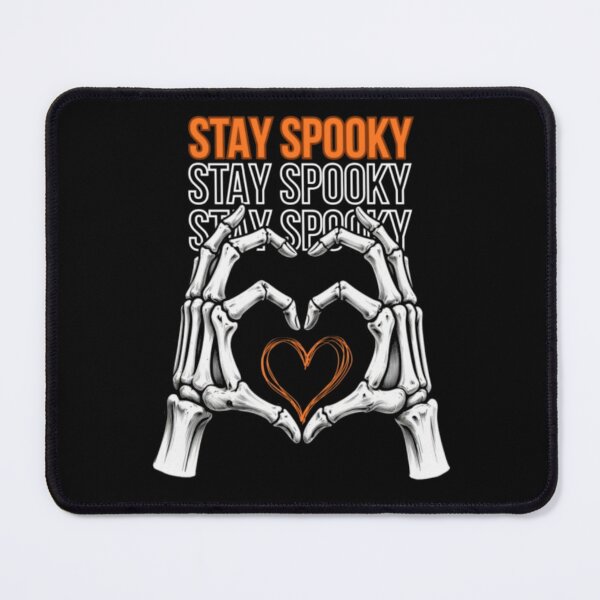 Item preview, Stay Spooky Skeleton Hands Heart designed and sold by alvablakefg.
