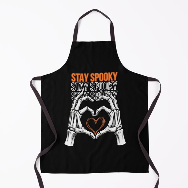 Item preview, Stay Spooky Skeleton Hands Heart designed and sold by alvablakefg.