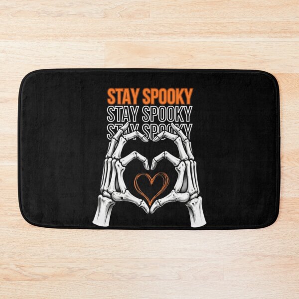 Item preview, Stay Spooky Skeleton Hands Heart designed and sold by alvablakefg.