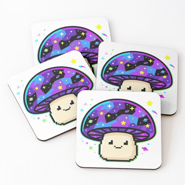 Item preview, Cosmic Mushroom - Retro Galactic Power designed and sold by conamor-bymel.