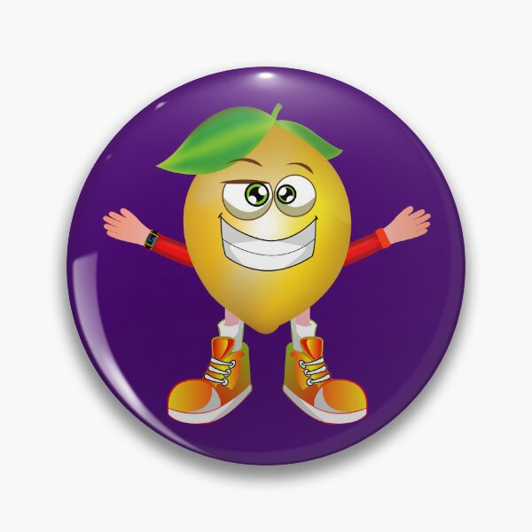 Item preview, Sarcastic Lemon Animated Character Boy Version designed and sold by ExpressiveToon.