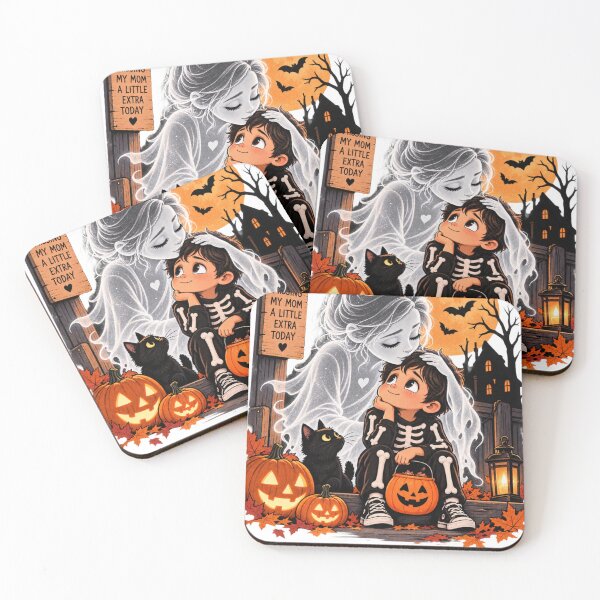 Item preview, Missing My Mom Halloween Memorial Emotional Ghost Mom Design designed and sold by RAYOUS.