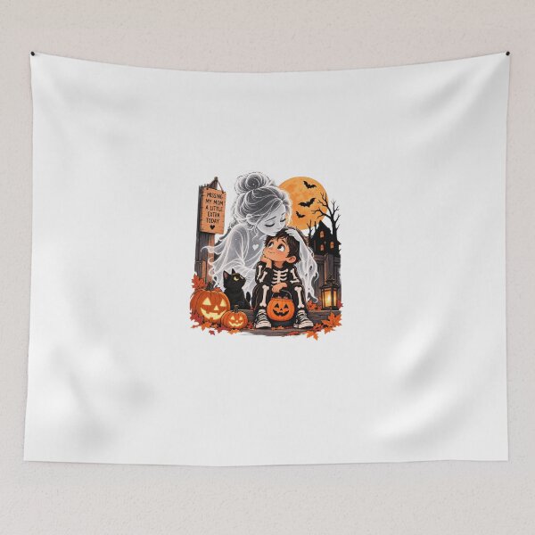 Item preview, Missing My Mom Halloween Memorial Emotional Ghost Mom Design designed and sold by RAYOUS.