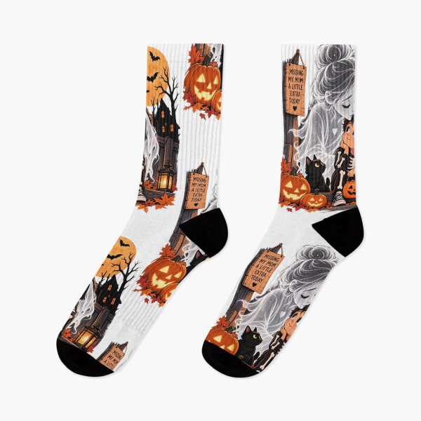 Item preview, Missing My Mom Halloween Memorial Emotional Ghost Mom Design designed and sold by RAYOUS.