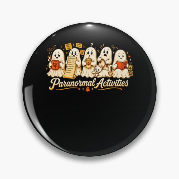 Item preview, Paranormal Activities Cute Ghosts Daily Routine designed and sold by alvablakefg.
