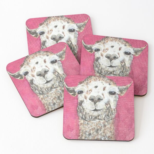 Item preview, Flynn, The Llama Portrait designed and sold by ArtbyTrudy.