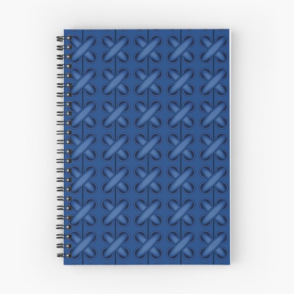 Item preview, Blue lacing pattern on a blue background designed and sold by Cherevan.