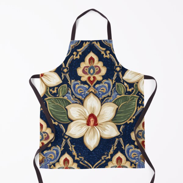 Item preview, Scandinavian Jasmine - Etchnic Nordic Vintage Flower Pattern designed and sold by scicilysimonee.