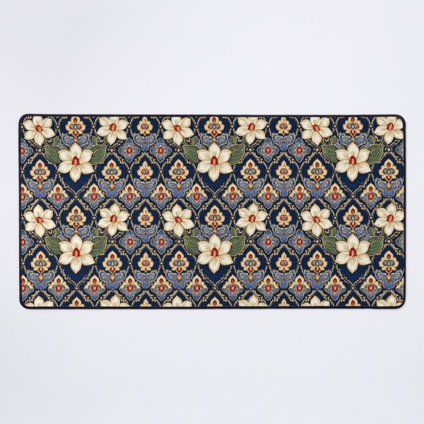 Item preview, Scandinavian Jasmine - Etchnic Nordic Vintage Flower Pattern designed and sold by scicilysimonee.