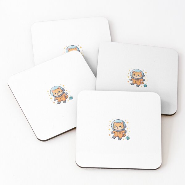Item preview, Cute Cat Astronaut in Space designed and sold by Nichely.